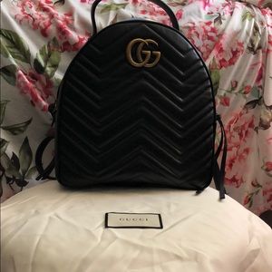 Gucci Mormont quilted leather backpack